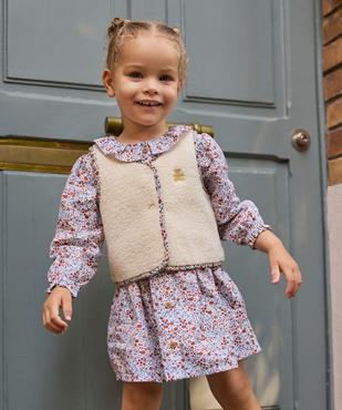 Robe à motifs fleuris bébé fille - LuluCastagnette vue1 - LULUCASTAGNETTE - GEMO