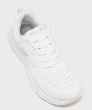 Baskets Bobs unies à lacets femme - Skechers  vue5 - SKECHERS - GEMO