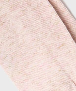 Collant chaud avec fil métallisé fille vue2 - GEMO (ENFANT) - GEMO