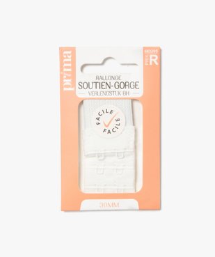 Rallonge de soutien-gorge 2 crochets vue4 - PRIMA - GEMO