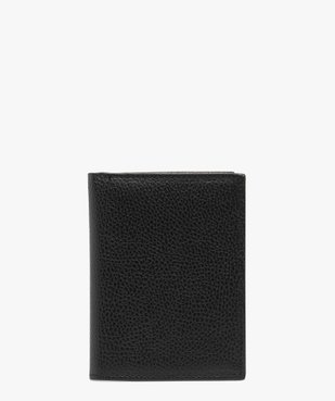 Portefeuille 2 volets en cuir grainé  vue1 - GEMO (ACCESS) - GEMO