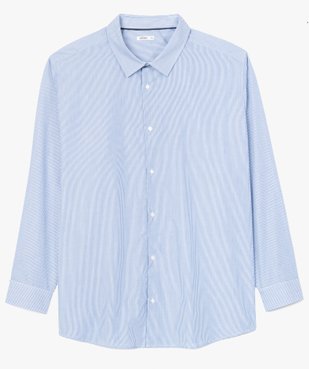 Chemise homme à fines rayures – Repassage facile vue4 - GEMO (G TAILLE) - GEMO