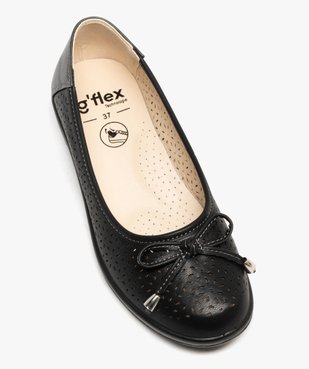 Ballerines confort avec talon compensé femme vue5 - G'FLEX - GEMO