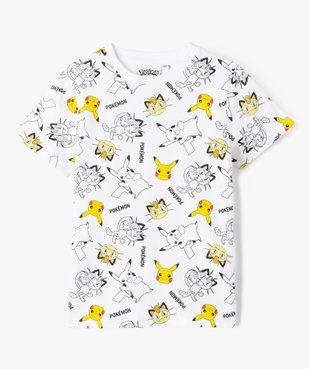 Tee-shirt garçon imprimé - Pokemon vue2 - POKEMON - GEMO