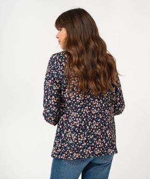 Veste à manches ¾ froncées femme vue3 - GEMO(FEMME PAP) - GEMO