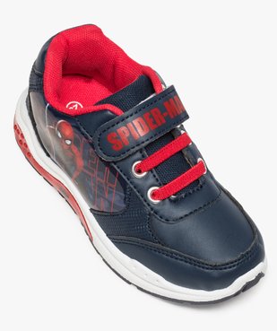 Baskets garçon semelle lumineuse et scratch Spider-Man vue5 - SPIDERMAN - GEMO