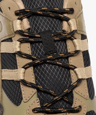 Chaussures de trekking homme à lacets et semelle crantée vue6 - GEMO (CASUAL) - GEMO