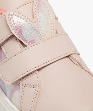 Baskets fille à scratch avec oreilles de lapin en relief vue7 - LOVELY WINGS GEMO FOR GOOD - GEMO