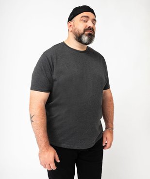 Tee-shirt à manches courtes et col rond homme vue6 - GEMO 4G HOMME - GEMO