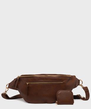 Grand sac banane avec porte-monnaie femme vue1 - GEMO (ACCESS) - GEMO