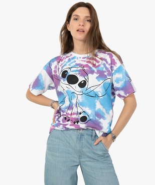 Tee-shirt femme à manches courtes Lilo et Stitch- Disney vue2 - DISNEY DTR - GEMO