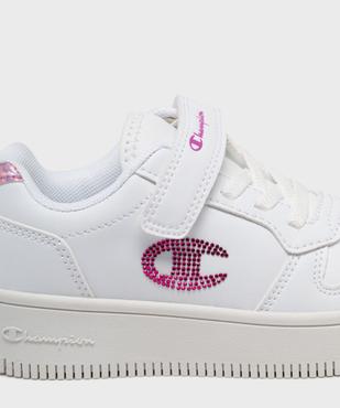 Baskets à scratch avec logo en strass fille - Champion  vue6 - CHAMPION USA - GEMO