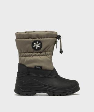 Après-ski fourrés chauds et imperméables garçon vue1 - BUGGY - GEMO