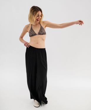 Pantalon de plage femme ouvert sur l’avant vue10 - GEMO 4G FEMME - GEMO