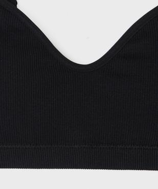 Brassière à fines bretelles avec mousses amovibles fille vue2 - GEMO 4G FILLE - GEMO