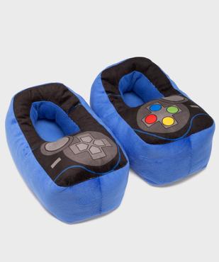 Chaussons en volume fantaisie motif jeu vidéo homme vue5 - GEMO(HOMWR HOM) - GEMO