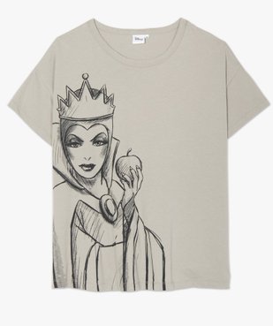 Tee-shirt femme avec motif femme - Disney vue4 - DISNEY DTR - GEMO