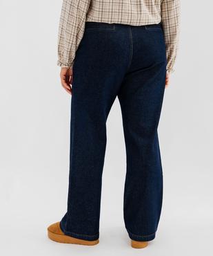 Jean flare à pont femme grande taille - LuluCastagnette vue3 - LULU CASTAGNETTE GEMO FOR GOOD - GEMO