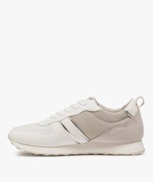 Basket femme bi-matières - Only vue3 - ONLY - GEMO