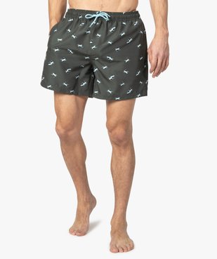 Short de bain homme en polyester recyclé - Gémo x Surfrider vue1 - SURFRIDER DTR - GEMO