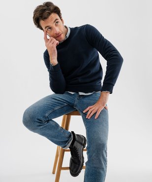 Sweat avec intérieur molletonné homme vue6 - GEMO 4G HOMME - GEMO