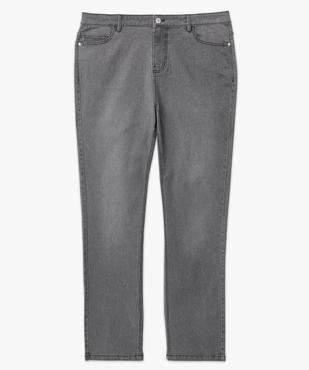Jean Regular femme grande taille vue4 - GEMO 4G GT - GEMO