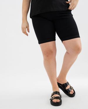 Bermuda à revers en coton stretch femme grande taille vue5 - GEMO 4G GT - GEMO