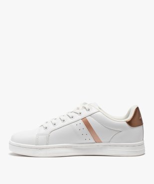 Tennis femme à détails métallisés – Kappa Alpha vue3 - KAPPA - GEMO