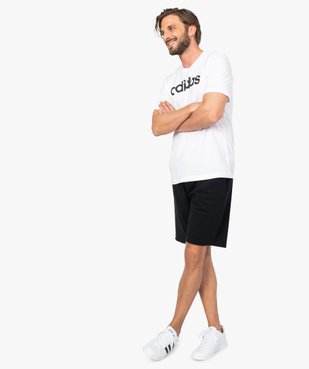 Tee-shirt homme avec inscription contrastante – Adidas vue5 - ADIDAS - GEMO