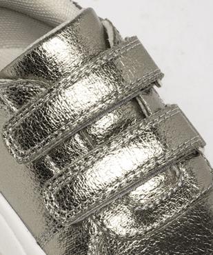 Baskets basses brillantes à scratch fille vue6 - LOVELY WINGS GEMO FOR GOOD - GEMO