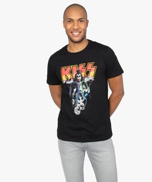 Tee-shirt homme imprimé Kiss vue1 - KISS - GEMO