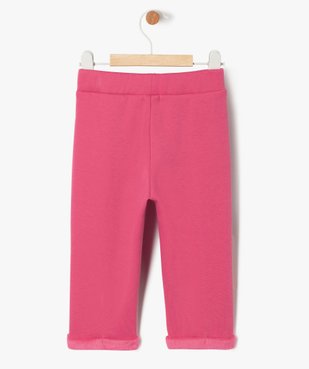 Pantalon en maille chaude et douce bébé fille vue3 - GEMO(BEBE DEBT) - GEMO