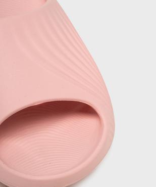 Mules de piscine moulées et unies femme vue6 - GEMO (PLAGE) - GEMO