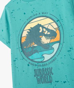 Tee-shirt à manches courtes avec motif dinosaure garçon - Jurassic World vue2 - JURASSIC WORLD - GEMO