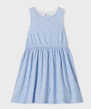 Robe sans manches à motifs fleuris fille vue2 - GEMO (ENFANT) - GEMO