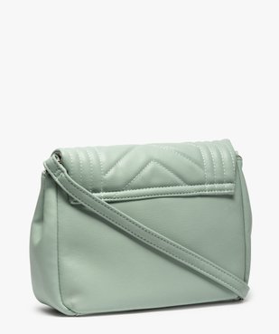 Sac femme besace matelassé vue2 - GEMO (ACCESS) - GEMO
