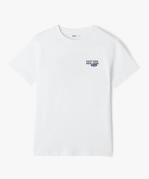 Tee-shirt imprimé manches courtes garçon vue2 - GEMO 4G GARCON - GEMO
