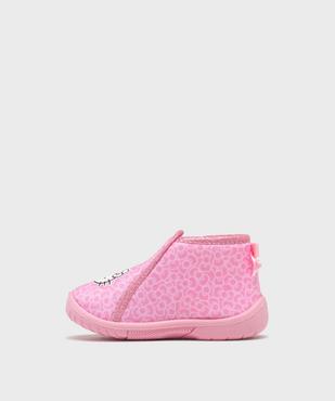 Chaussons bottillons fermeture zip bébé fille - Hello Kitty vue3 - HELLO KITTY - GEMO