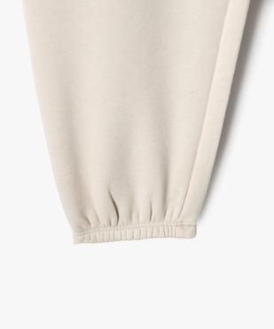 Pantalon de jogging molletonné fille vue3 - PREMIER PRIX BY GEMO - GEMO