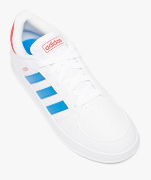Baskets garçon tricolores à lacets – Adidas Breaknet vue5 - ADIDAS - GEMO