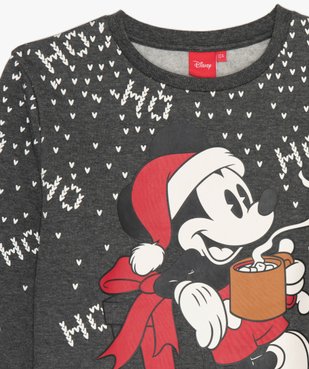 Sweat de Noël avec motif Mickey - Disney vue2 - MICKEY - GEMO