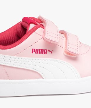 Baskets fille unies à fermeture scratch – Puma Courtflex vue6 - PUMA - GEMO