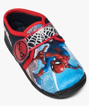 Chaussons garçon à fermeture scratch Spiderman - Marvel vue5 - SPIDERMAN - GEMO