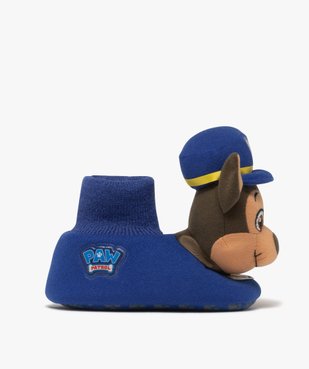 Chaussons garçon en volume Chase avec col chaussette - Pat Patrouille vue2 - PAT PATROUILLE - GEMO