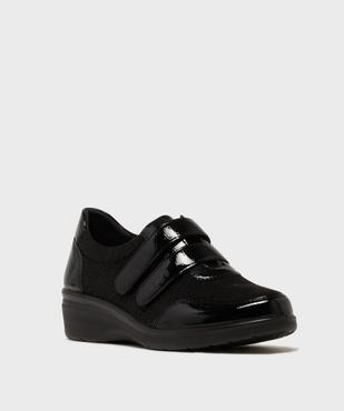 Derbies confort à semelle intérieure cuir femme - G'Flex vue3 - G'FLEX - GEMO