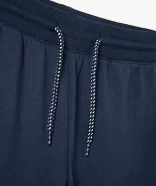 Bermuda en maille à taille élastiquée garçon vue3 - GEMO (JUNIOR) - GEMO