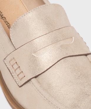 Mocassins métallisés femme - LuluCastagnette vue6 - LULUCASTAGNETTE - GEMO