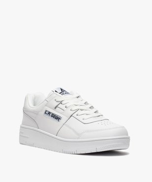 Tennis homme unies à lacets et semelle épaisse – LA Gear vue2 - L.A. GEAR - GEMO