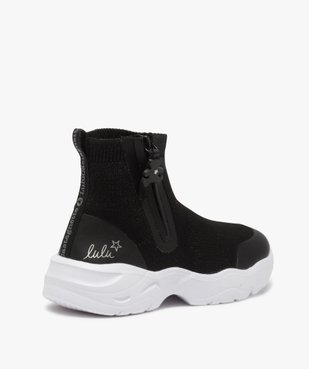 Baskets fille style chaussettes zippées – Lulu Castagnette vue4 - LULU CASTAGNETT - GEMO