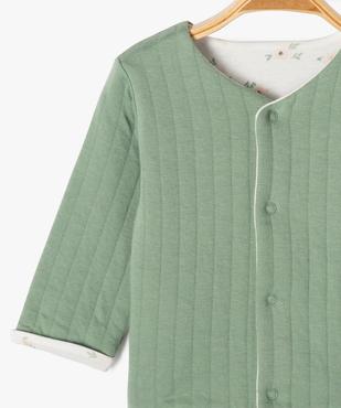 Gilet brassière réversible à fermeture pressionné bébé vue3 - GEMO 4G BEBE - GEMO